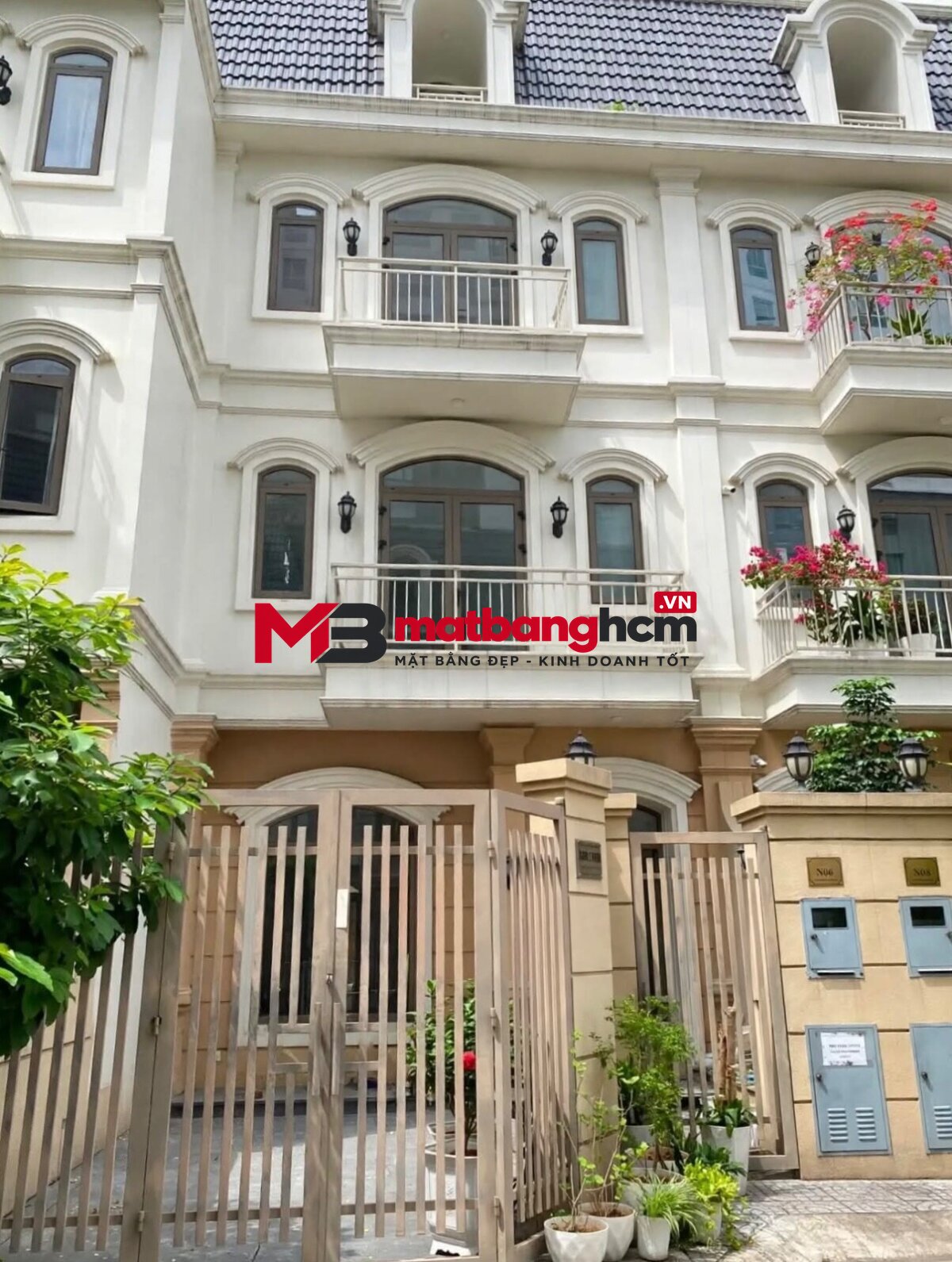 Cho thuê nhà liền kề khu Novaland Phổ Quang