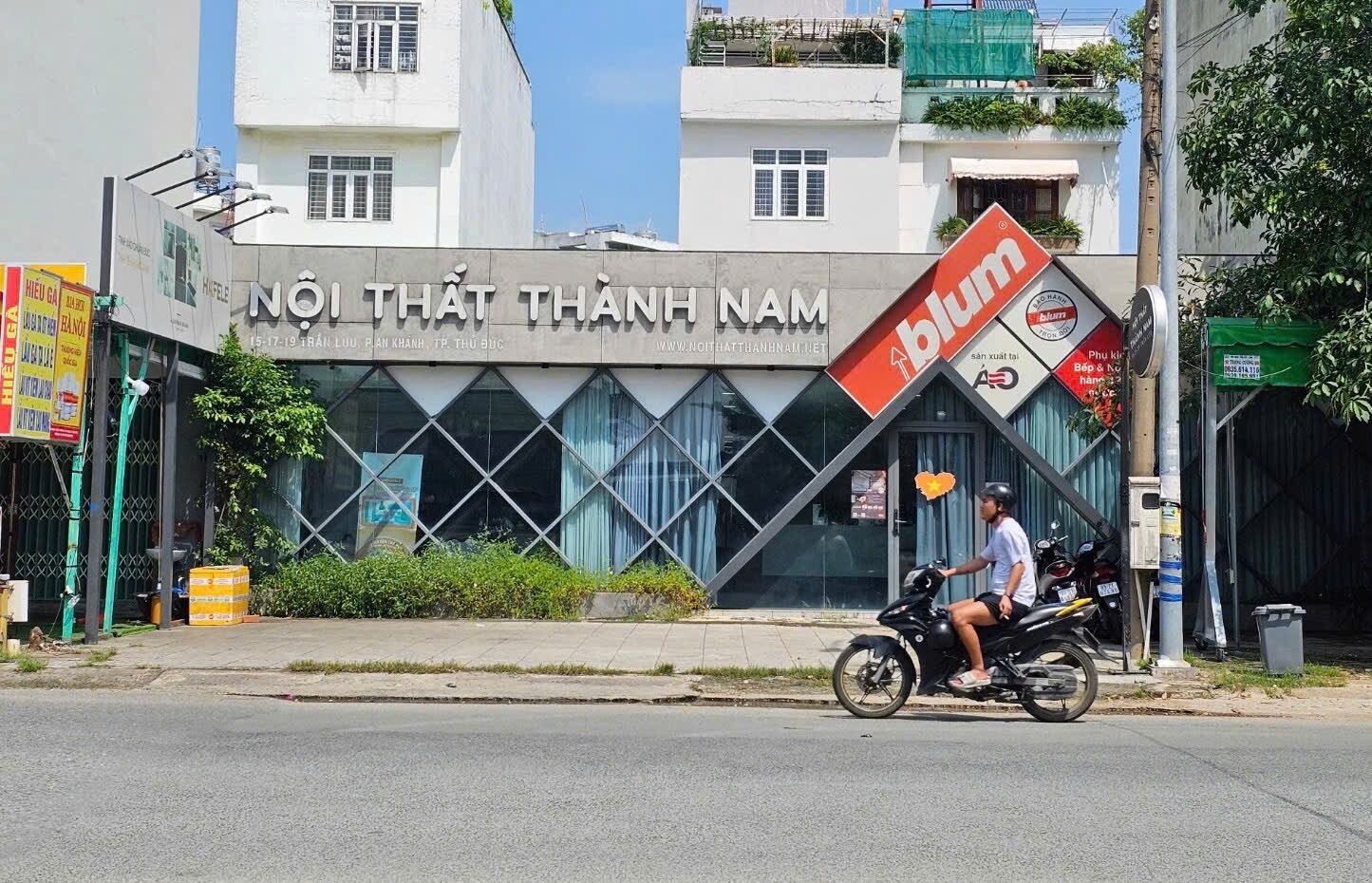 Cho thuê nhà mặt tiền đường Trần Lựu