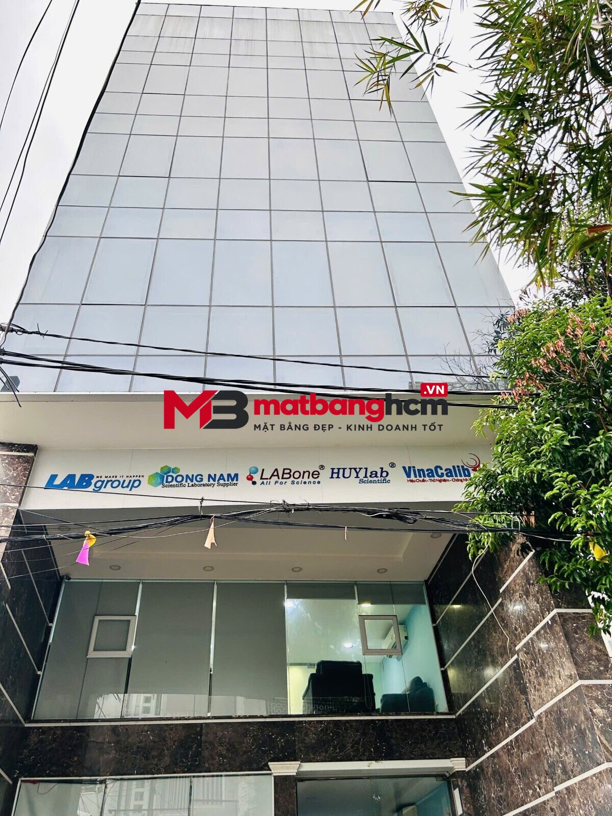 Cho thuê tòa nhà đường C1 quận Tân Bình