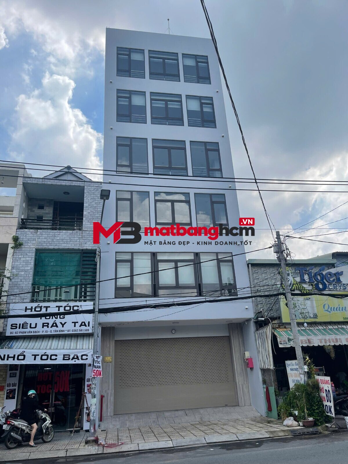 Cho thuê tòa nhà mặt tiền đường Phạm Văn Bạch quận Tân Bình