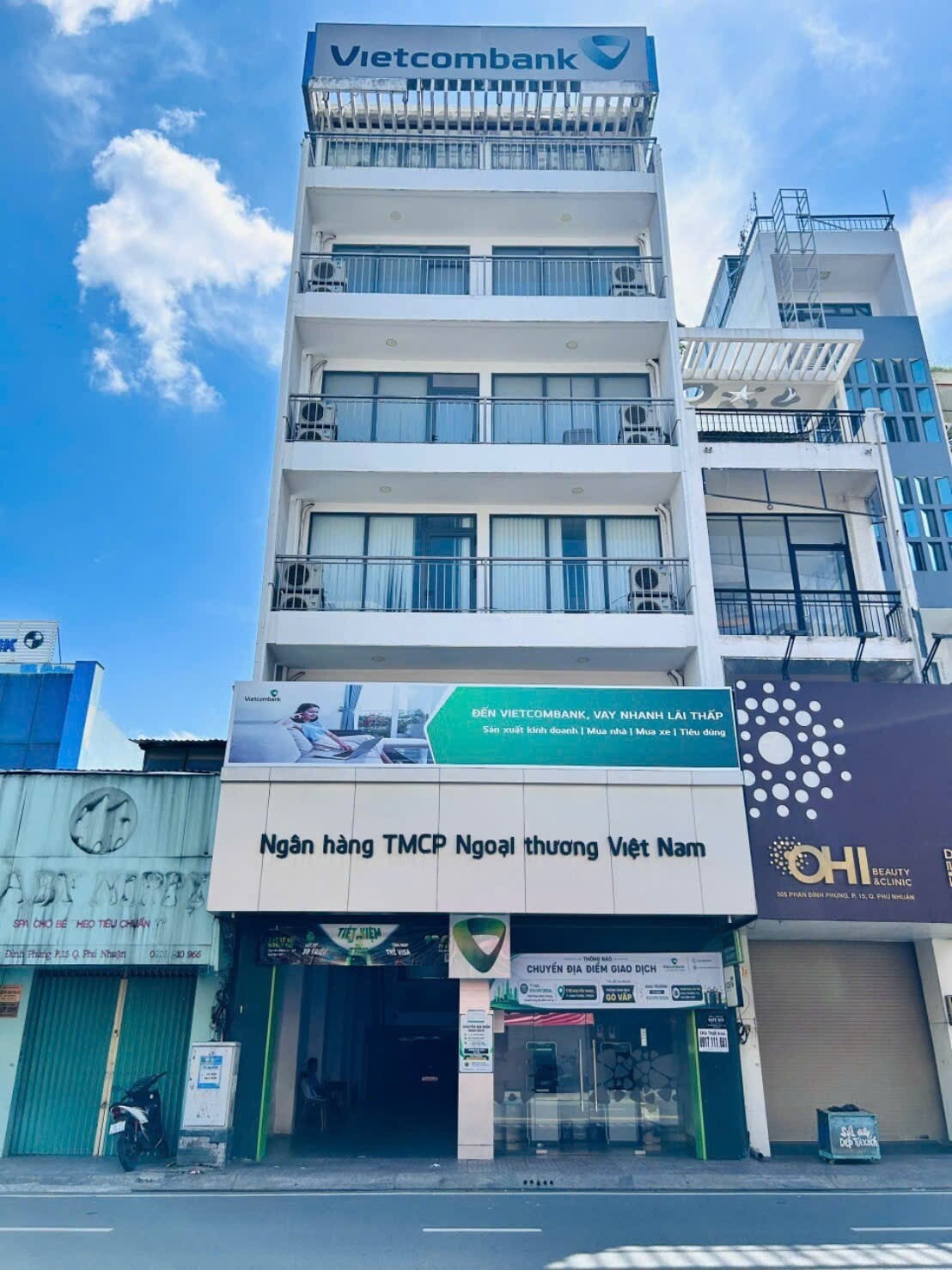 Cho thuê tòa nhà nguyên căn 303 Phan Đình Phùng