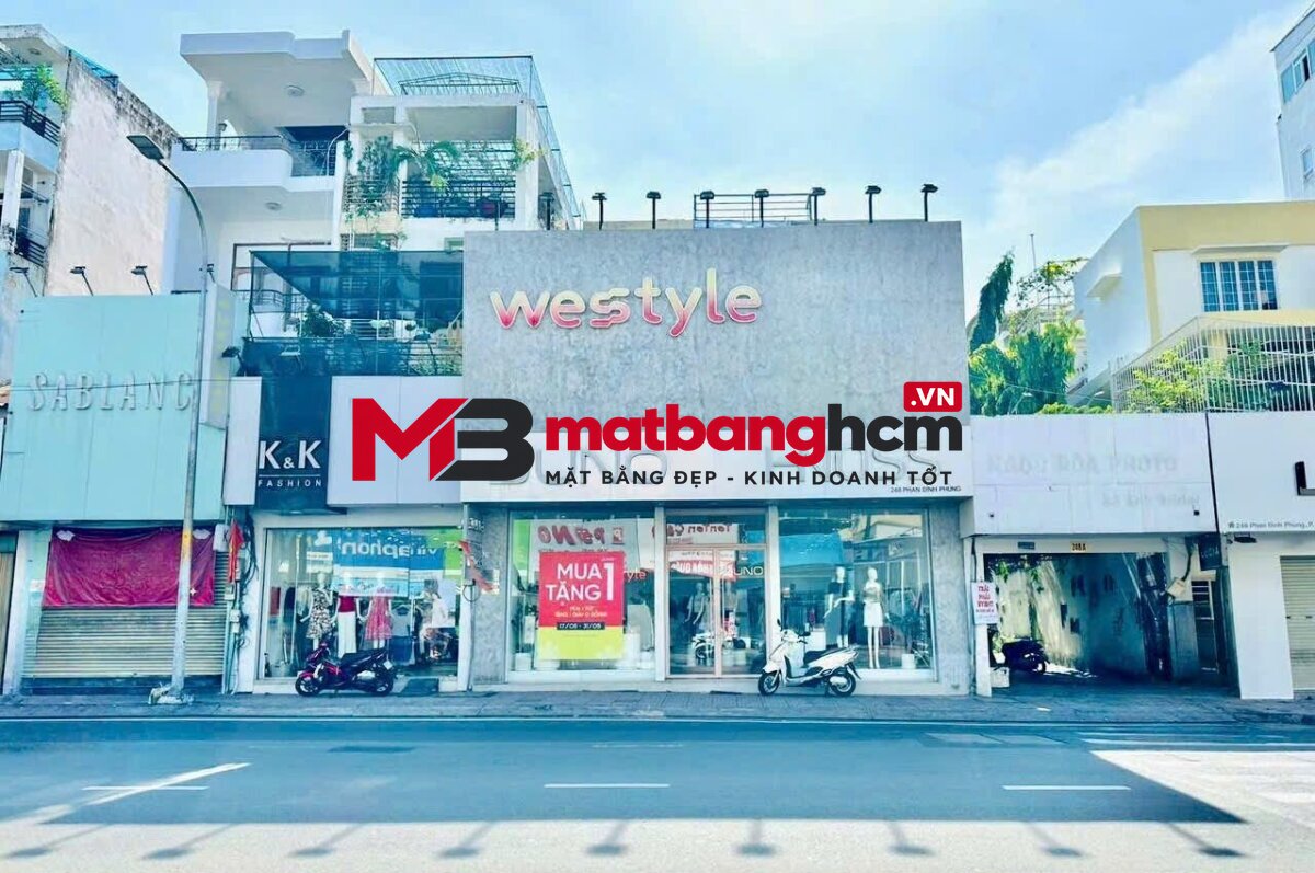 Mặt bằng 248 Phan Đình Phùng, Phú Nhuận