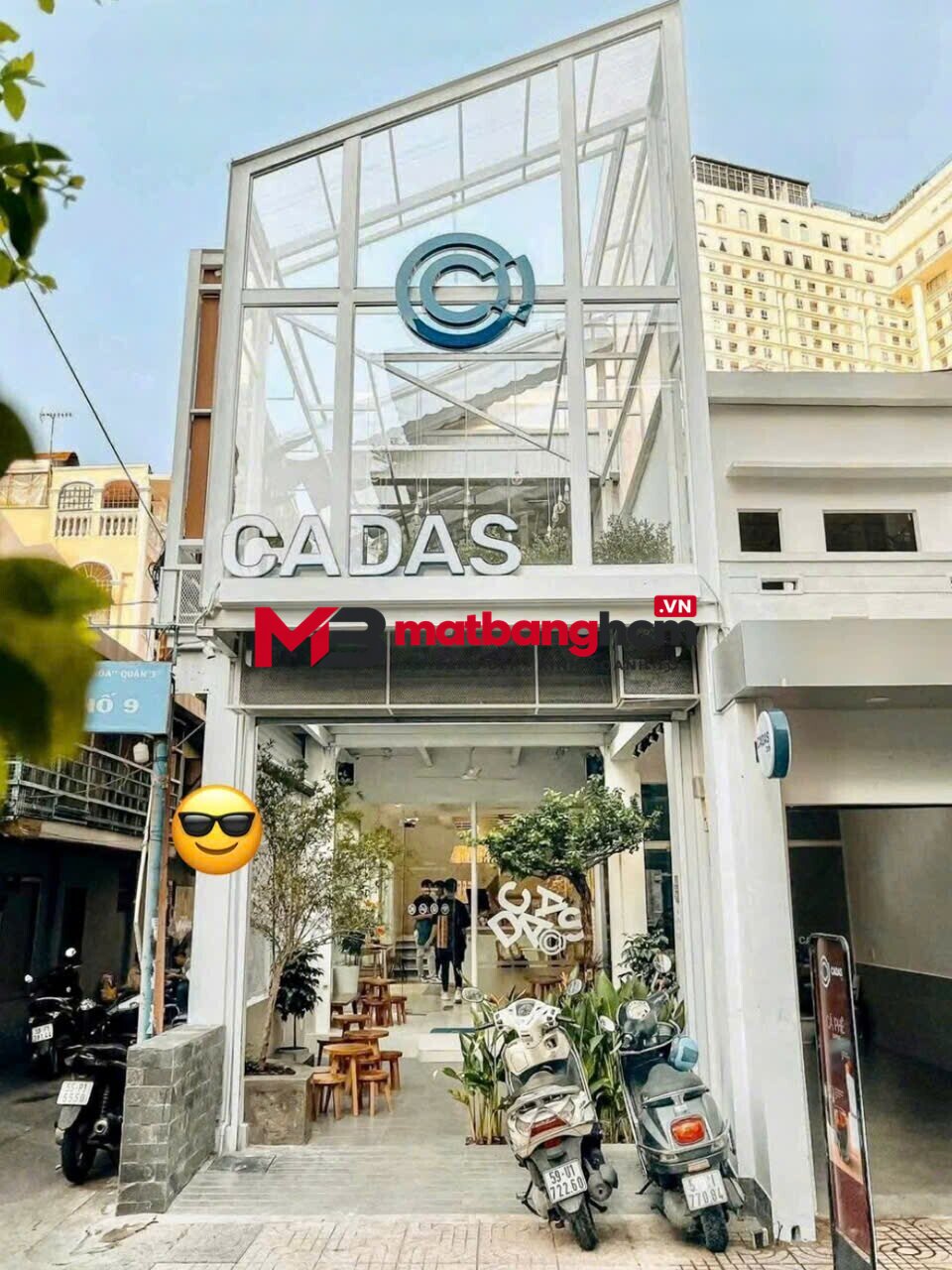 Mặt bằng căn góc Huỳnh Tịnh Của, Quận 3