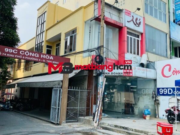Căn góc Mặt tiền Cộng Hòa, Tân Bình