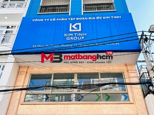 Cho thuê tòa nhà mặt tiền 55 Phan Bá Phiến quận Tân Bình