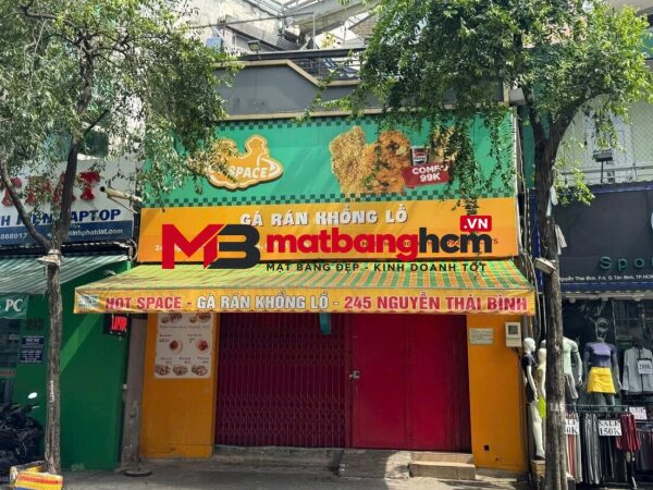 Mặt bằng 245 Nguyễn Thái Bình, Tân Bình