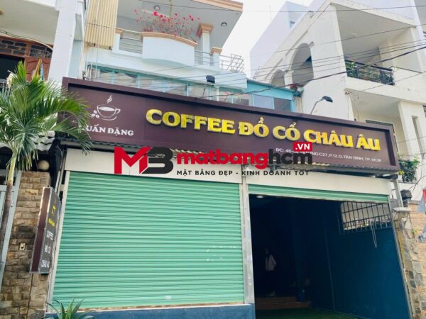 Mặt bằng số 4 Đường C27, Tân Bình